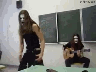 nergal w liceum na lekcji religii