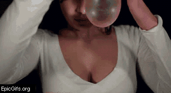 jak balony rozbijają się o balony